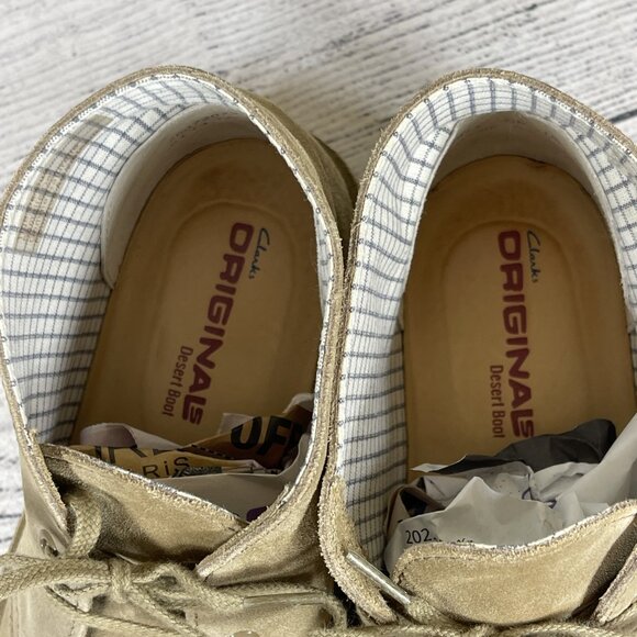 Clarks Original Desert Suede Chukka Boots Sz 7.5 - Picture 7 of 9